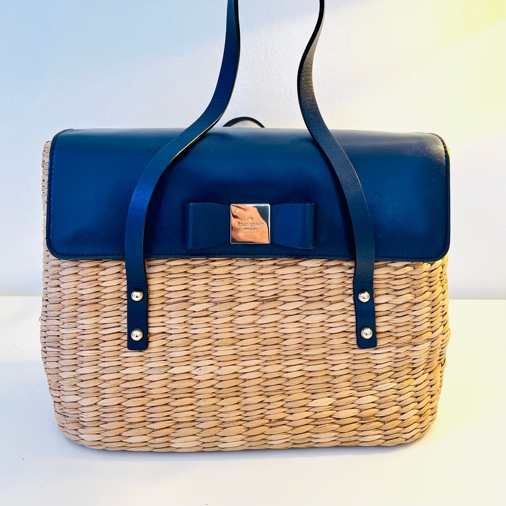 Kate Spade Wicker Basket Purse.